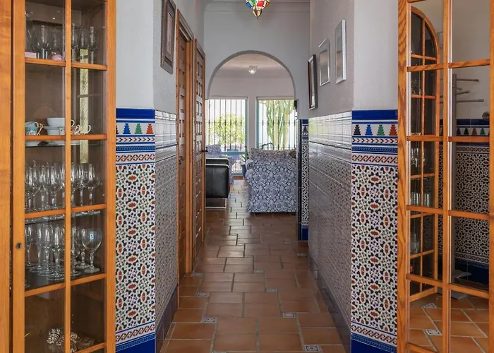 La Contenta Jardin Y Piscina En Conil Centro コニル・デ・ラ・フロンテラ