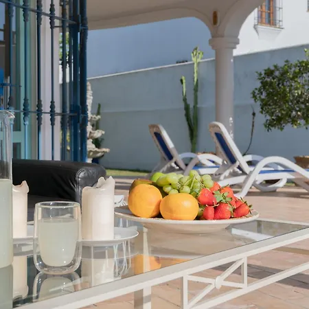 Villa La Contenta Jardin Y Piscina En Conil Centro *